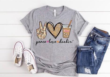 Peace Love Dunkin P103