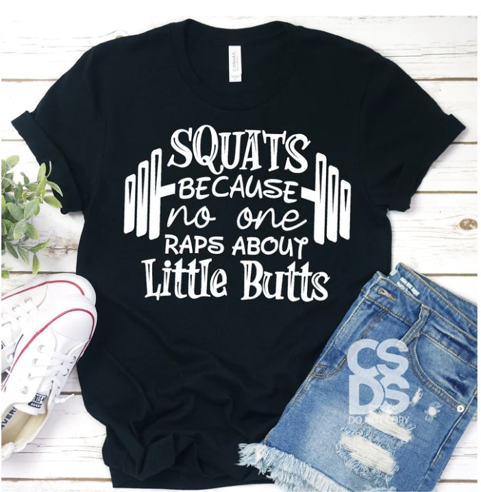 Squats because no on raps about little butts GYM103