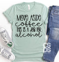 Move Aside Coffee this is a job for alcohol M138 (BLACK)