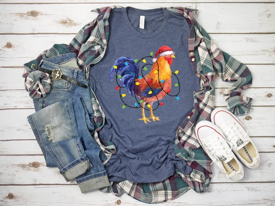 Christmas Rooster XMAS217