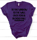 To the window to the wall Over toys & blocks I fall #motherhood MOM179