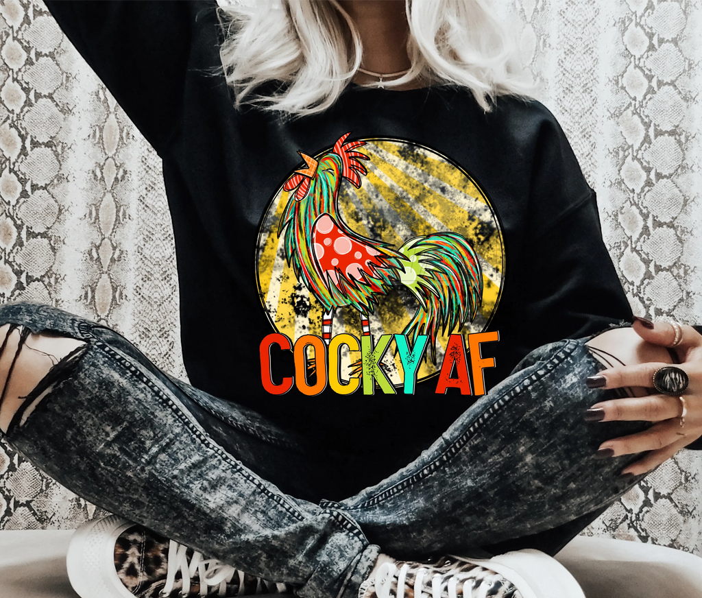 Cocky AF rooster C125