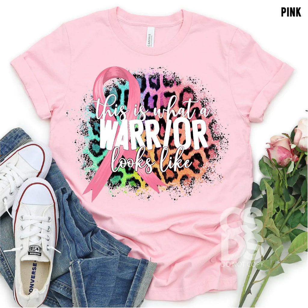 This Is What A Warrior Looks Like Breast Cancer PNK106