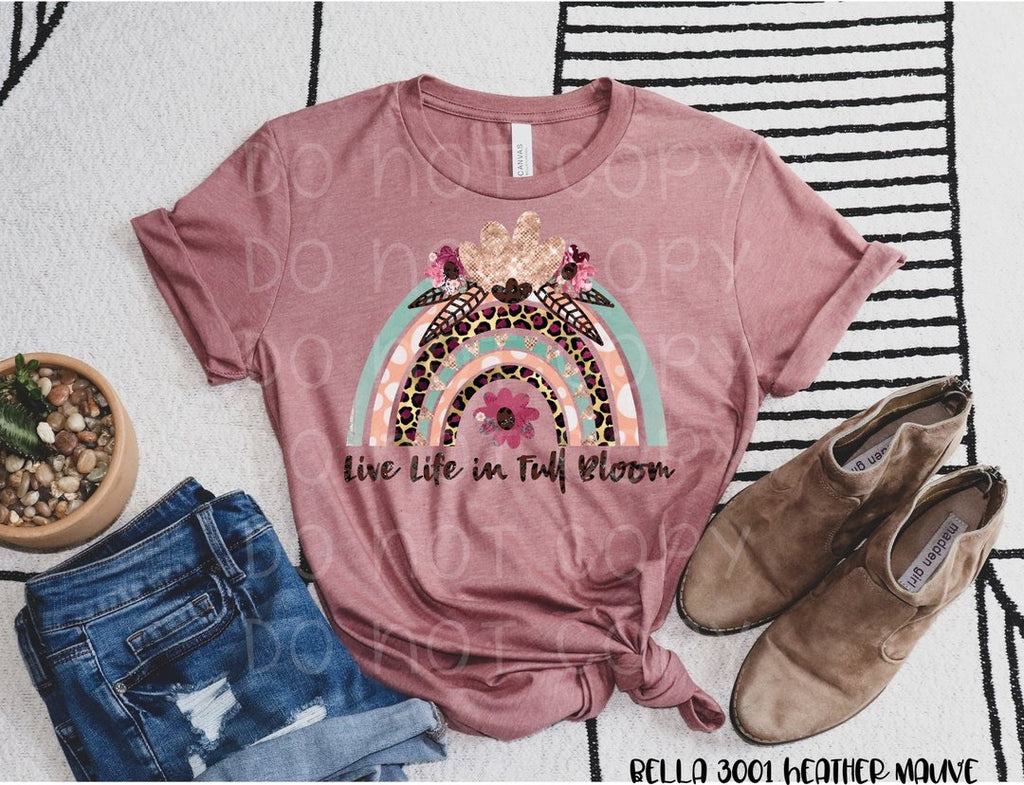 Live life in full bloom L135