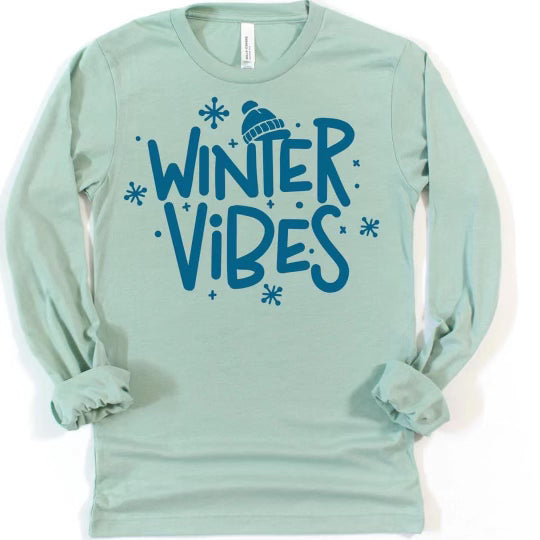 Winter Vibes Long XMAS180A