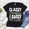 Classy Crafty & Sassy as hell C124