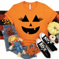 Pumpkin with lashes HALL198