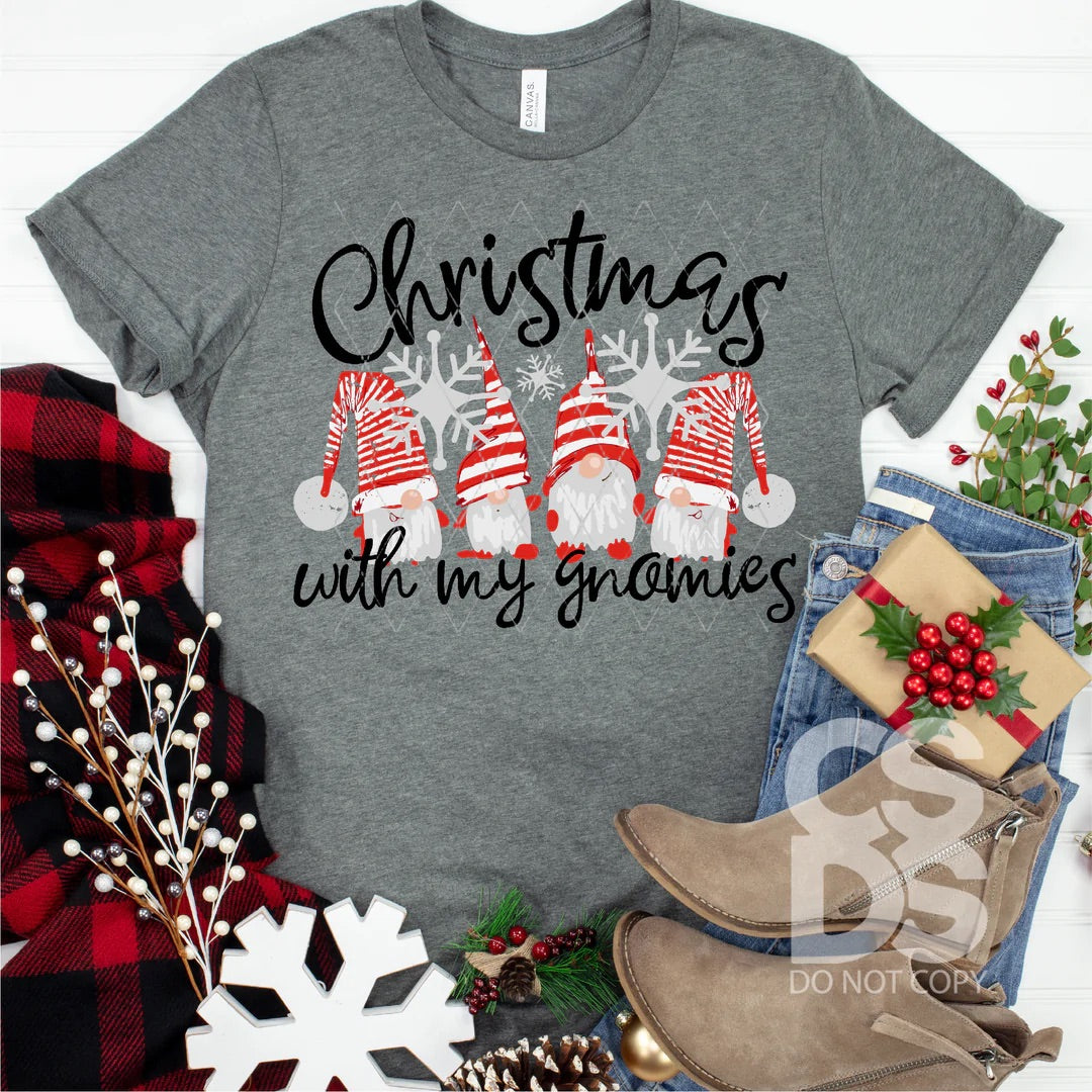 Christmas with my gnomies XMAS266
