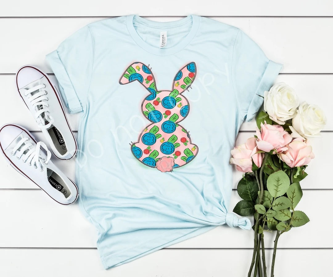 Floral Bunny EAS103