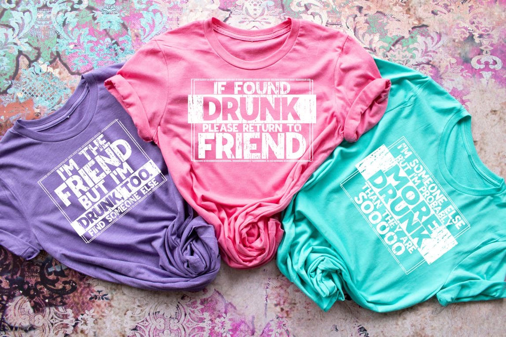 Drunk Friends Matching Set (MORE DRUNK) I230