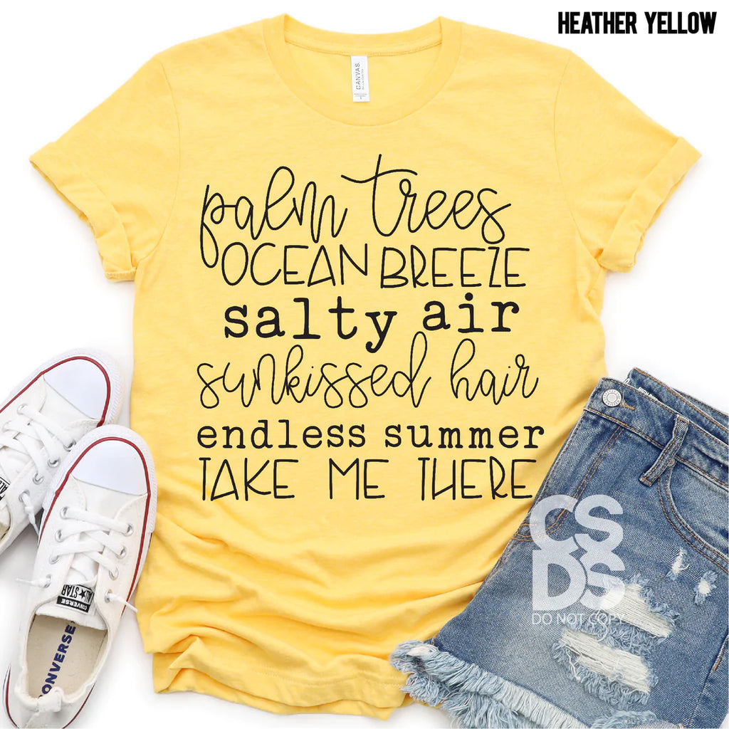 Palm Trees Ocean Breeze Salty Air P135
