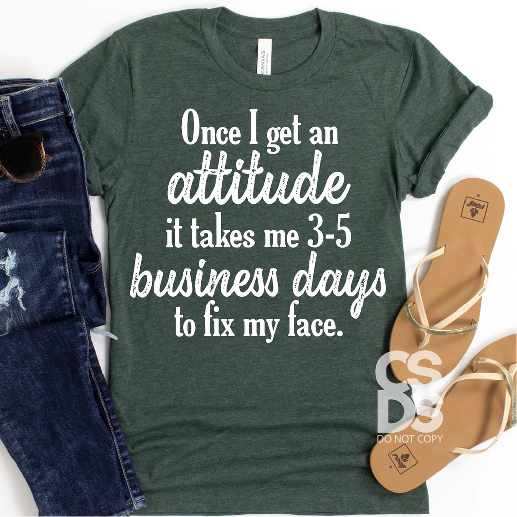 Once I get an attitude 0108