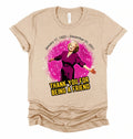 Thank you for being a Friend Betty White pink T109