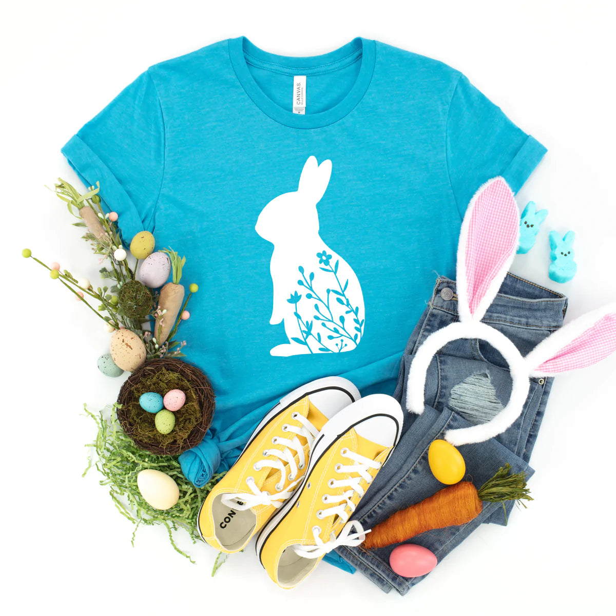 Bunny floral EAS101
