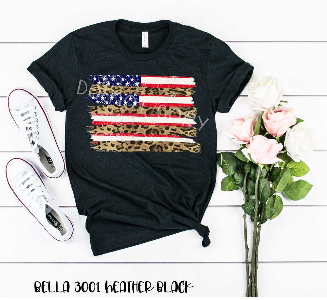 Cheetah American Flag JUL122