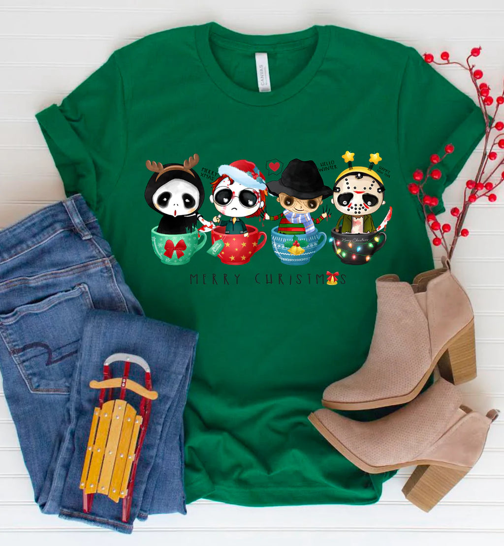 Horror Christmas Cups XMAS123